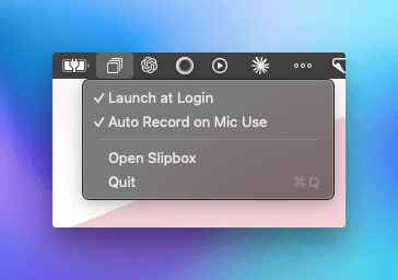 Status Bar App